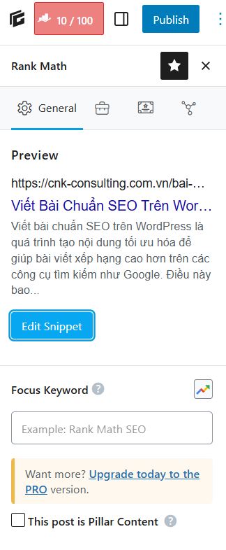 how to write seo standard articles on wordpress