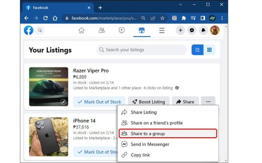 6. Facebook Group & Marketplace: "Đi săn" ở những nơi khách hàng đã tụ tập sẵn