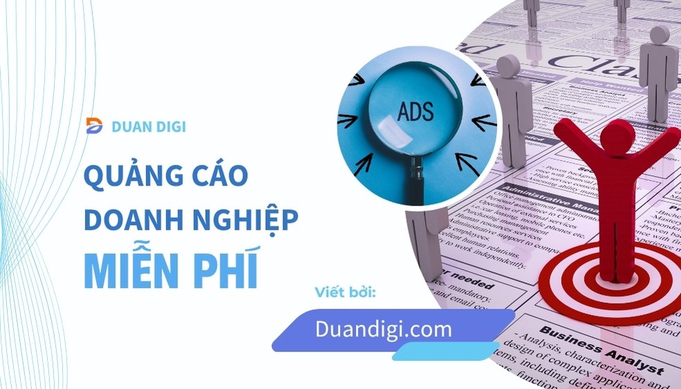 Cách Quảng Cáo Doanh Nghiệp Miễn Phí