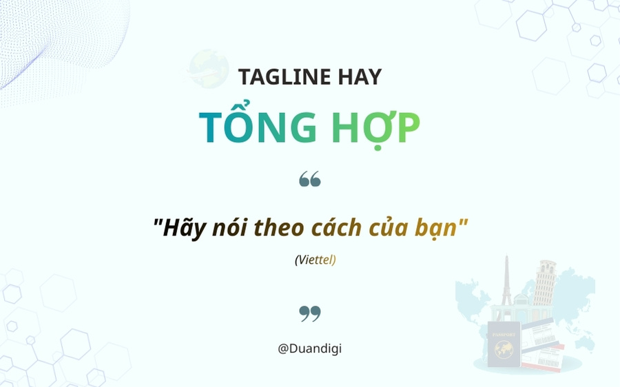 Good Tagline sentences of Vietnamese brands: Lessons from cultural understanding