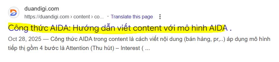 Title tag (Title tag):