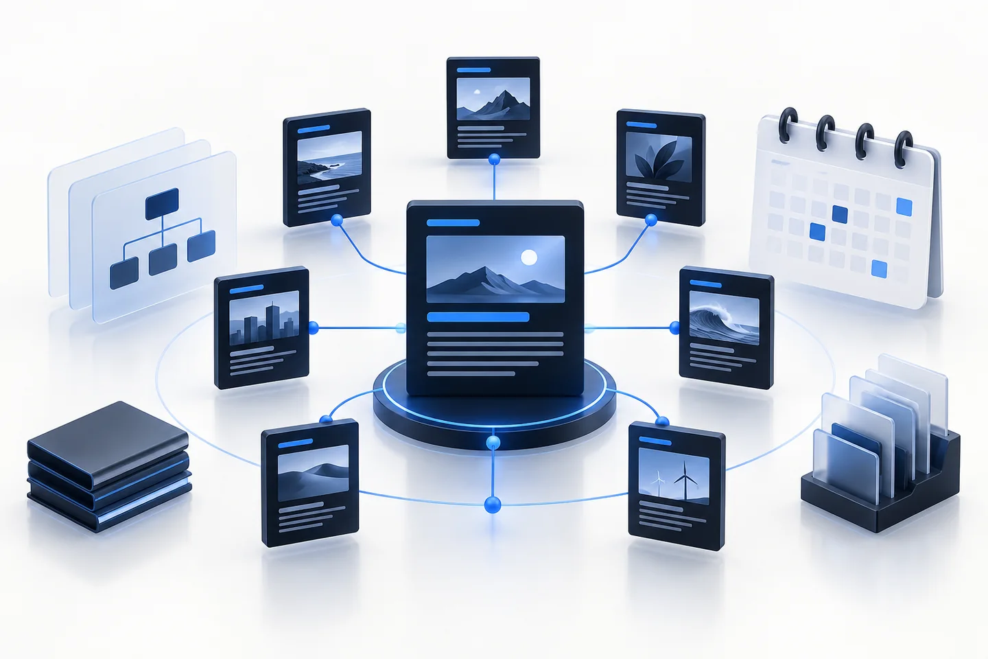 Chiến lược Content với pillar, topic cluster và liên kết nội dung